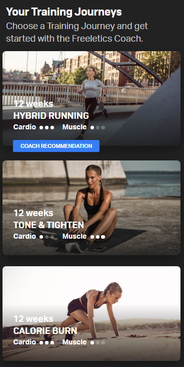Freeletics -Training Journey for Female who wants to lose weight