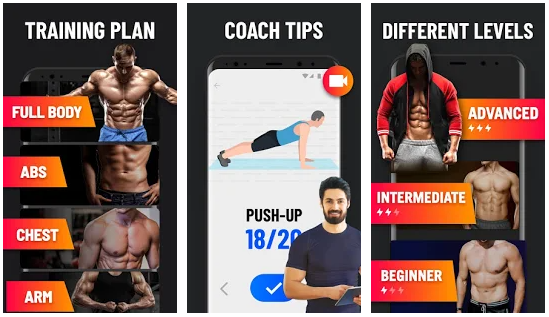 Home Workout Android App on Healthy & Exercise