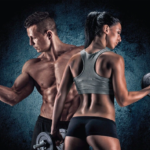 Man and Woman weight training (for Healthy & Exercise blog post Weight Training Guide)