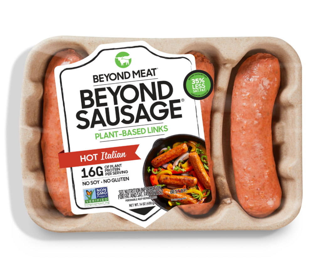 Beyond Meat Beyond Sausage Hot Italian on Healthy n' Exercise