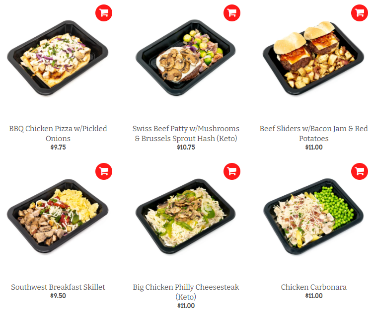 Icon Meals Weekly Menu on Healthy & Exercise