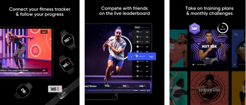 Fiit Apple App workouts and training plans