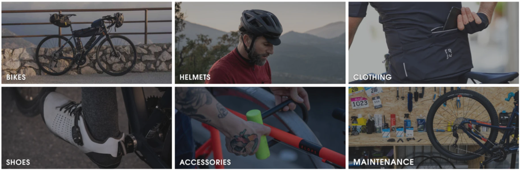 Bikes and cycling accessories you can buy at Decathlon