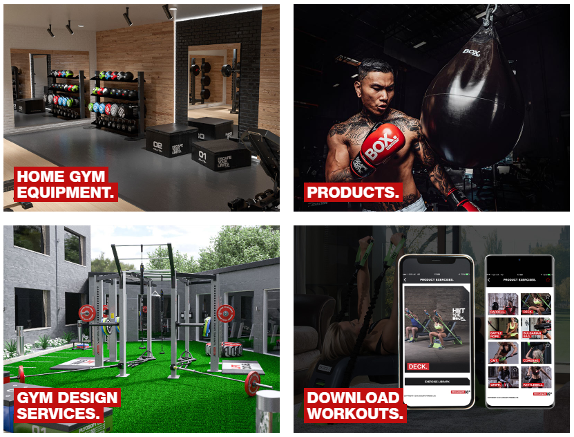 Escape Fitness Products and Services