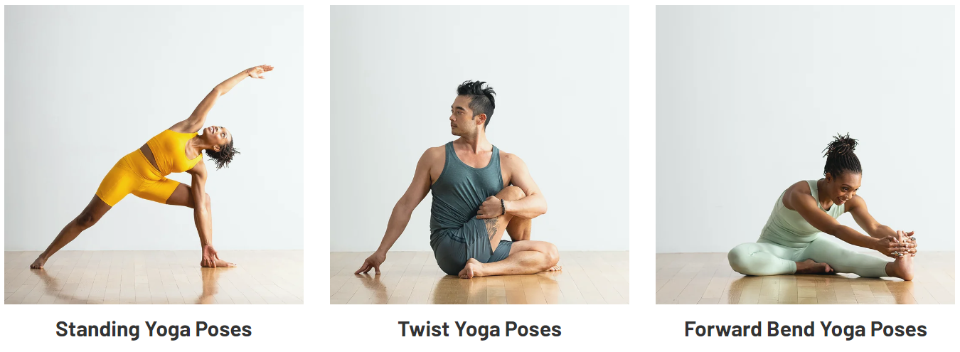 Yoga Journal - Select by pose