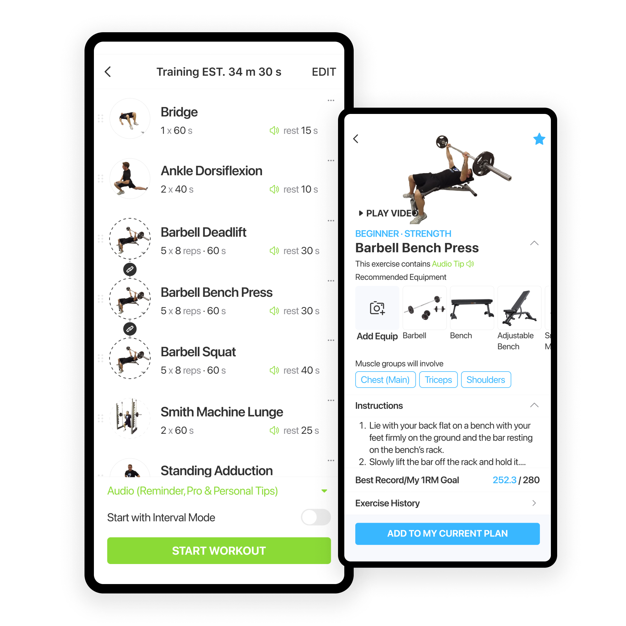Jefit App Workout Tracking