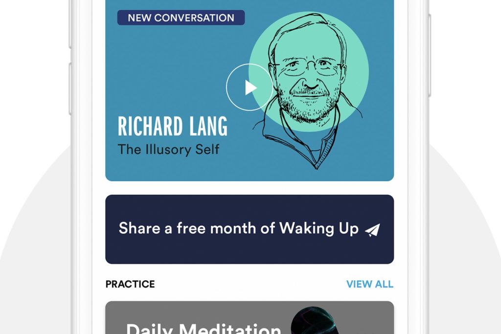 Waking Up Meditation App Conversations
