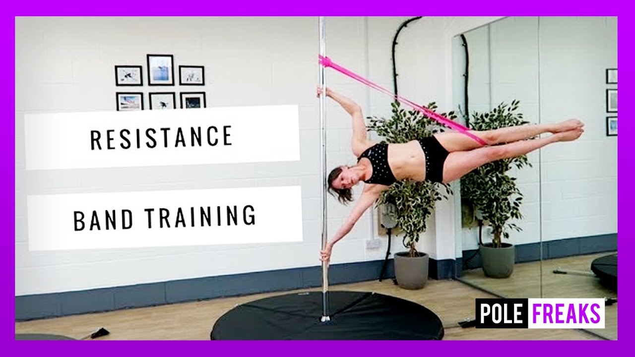 Resistance Band Are Used In Pole Dancing