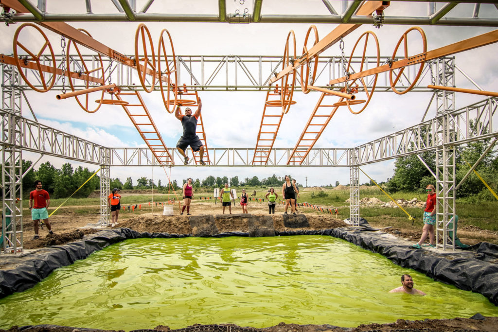 Tough Mudder Funky Monkey Obstacles