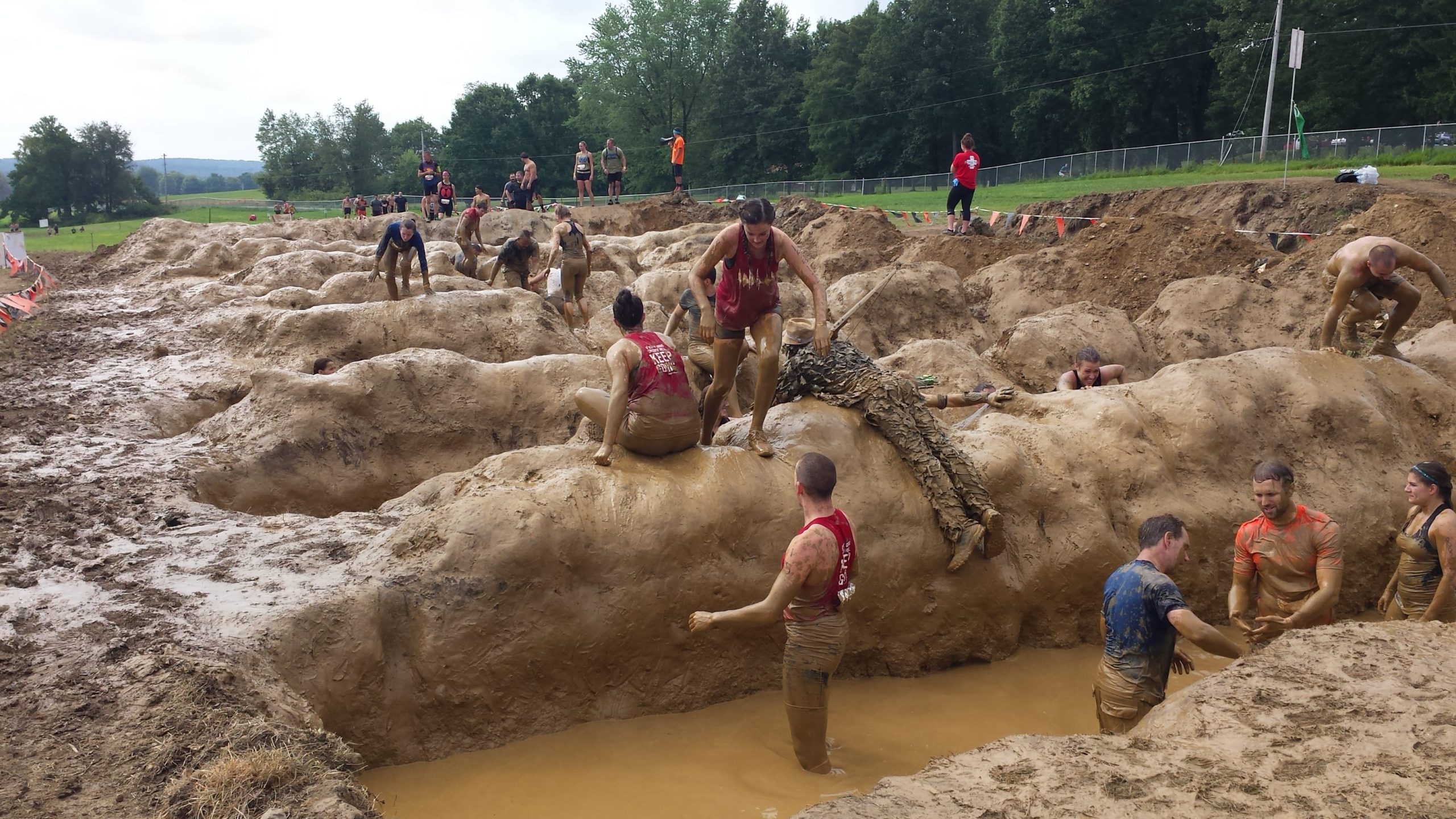 Tough Mudder Mud Mile Obstacle